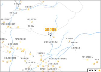 map of Garāb