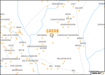 map of Garāb