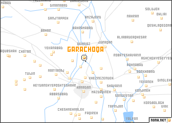 map of Garā Choqā