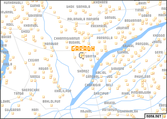 map of Garadh