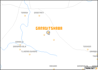 map of Ga-Raditshaba