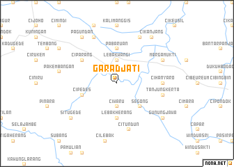 map of Garadjati