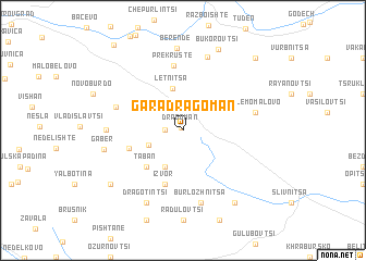 map of Gara Dragoman