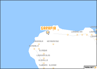 map of Garafía