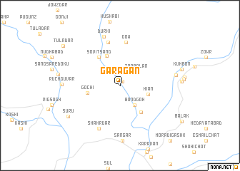 map of Garagān