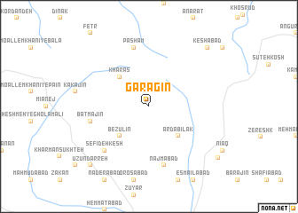 map of Garagīn