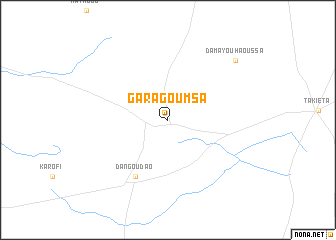 map of Garagoumsa