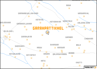 map of Garah Patti Khel