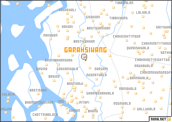 map of Garah Siwāng