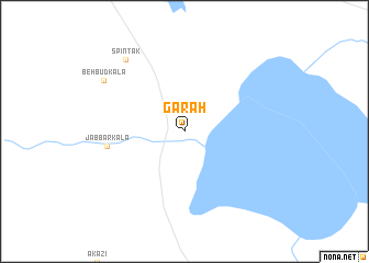 map of Gārah
