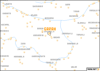 map of Garah