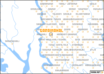 map of Garai Mahāl