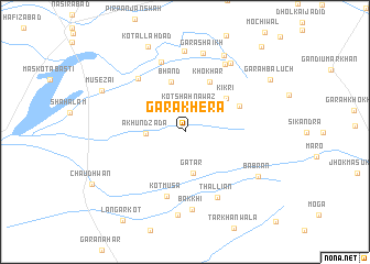 map of Gara Khera