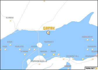 map of Garak