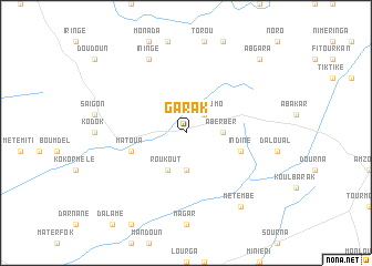 map of Garak