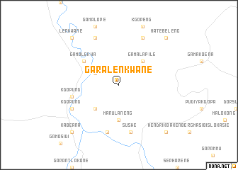 map of Ga-Ralenkwane