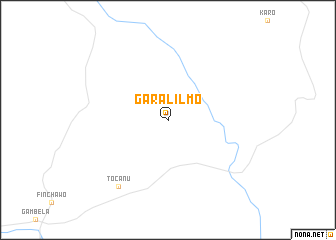 map of Gara Lilmo