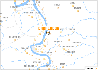 map of Garalucod