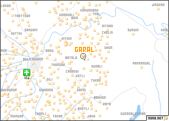 map of Gārāl