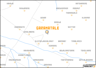 map of Ga-Ramatale