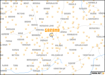 map of Garama