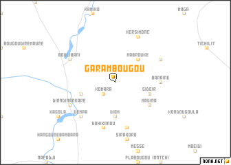 map of Garambougou