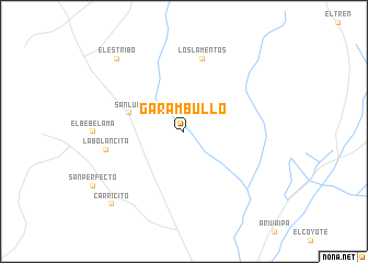 map of Garambullo