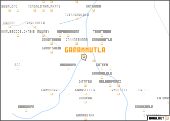 map of Ga-Rammutla