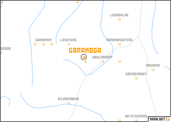 map of Ga-Ramoga