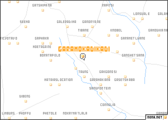 map of Ga-Ramokadi-kadi