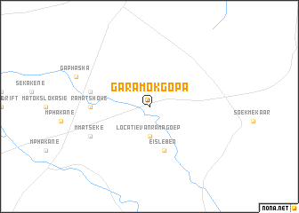 map of Ga-Ramokgopa