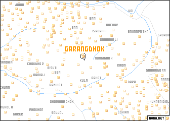 map of Garang Dhok