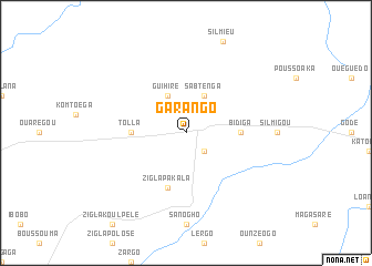 map of Garango