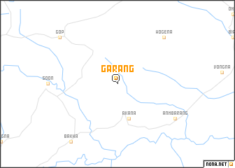 map of Garang