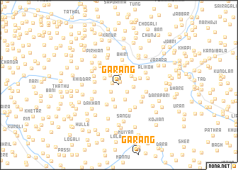 map of Garang