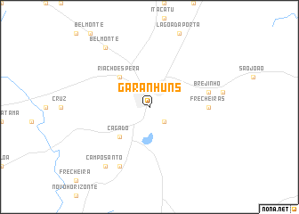 map of Garanhuns