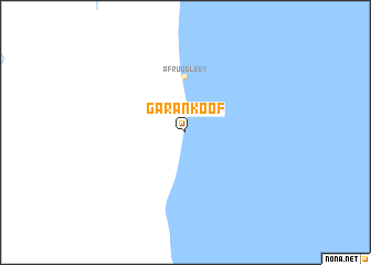 map of Garan Koof