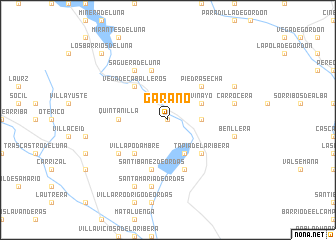 map of Garaño