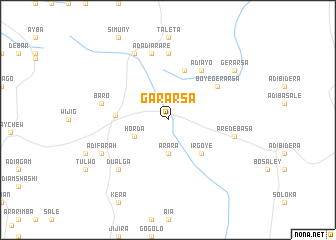 map of Gararsa