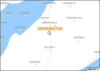 map of Garas Bintow