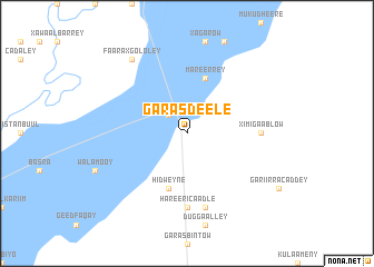 map of Garasdeele