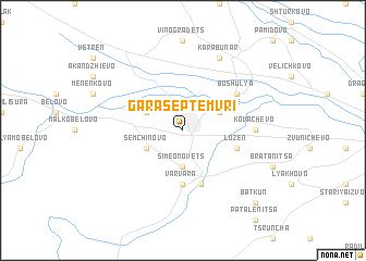 map of Gara Septemvri