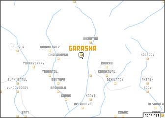 map of Garasha