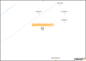 map of Garas Mankey