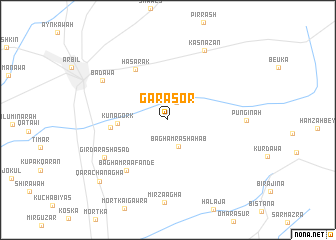 map of Garasōr