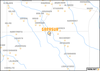 map of Garasua