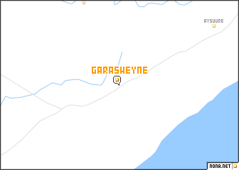 map of Garas Weyne