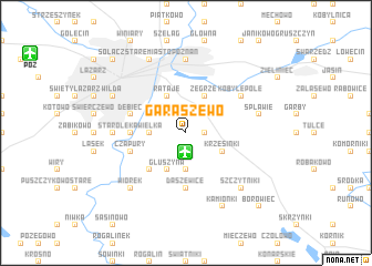 map of Garaszewo