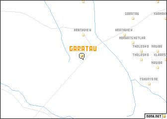 map of Garatau