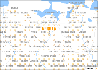 map of Garate